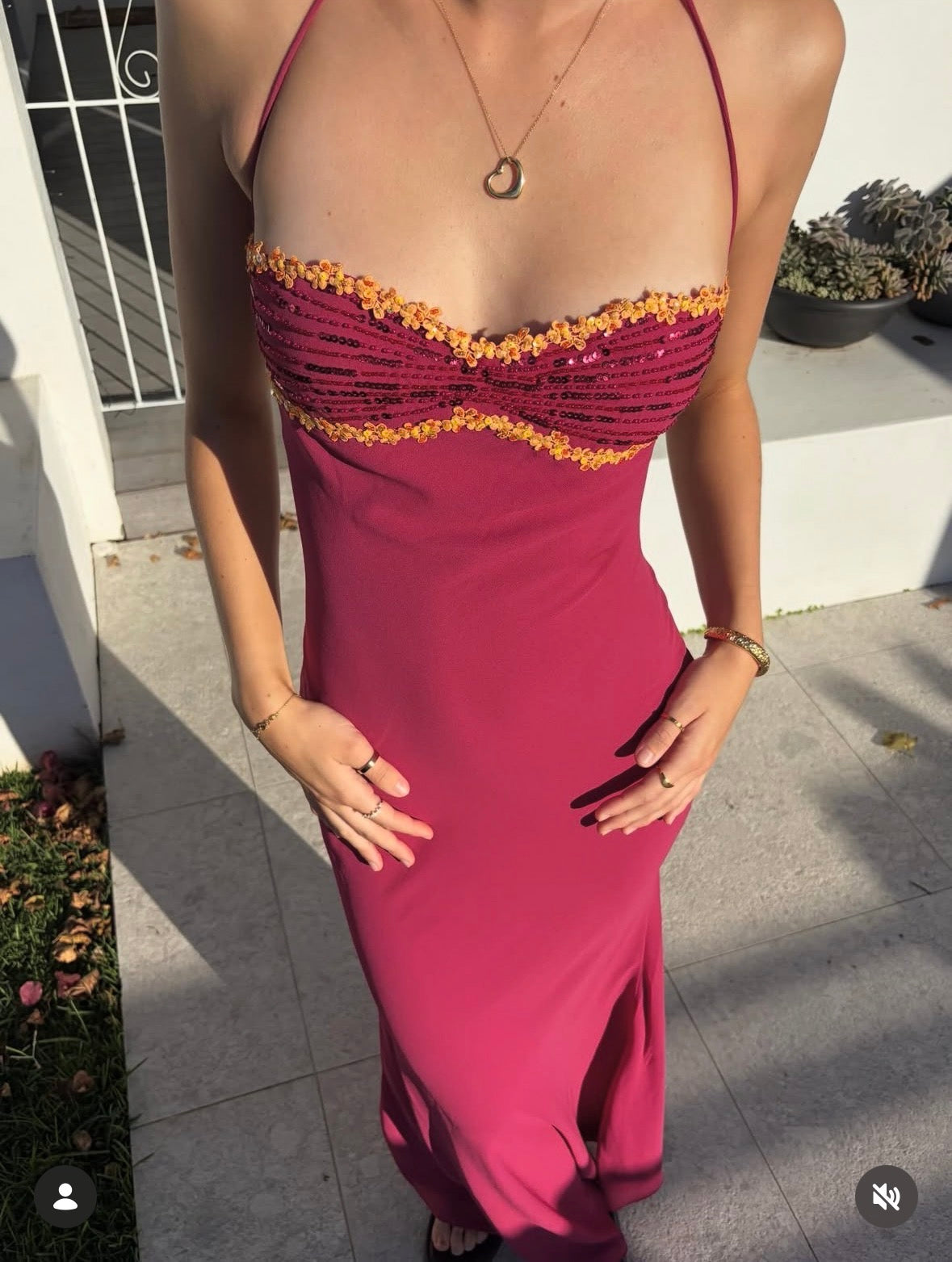 I Am Delilah Delilah Maxi in Wine