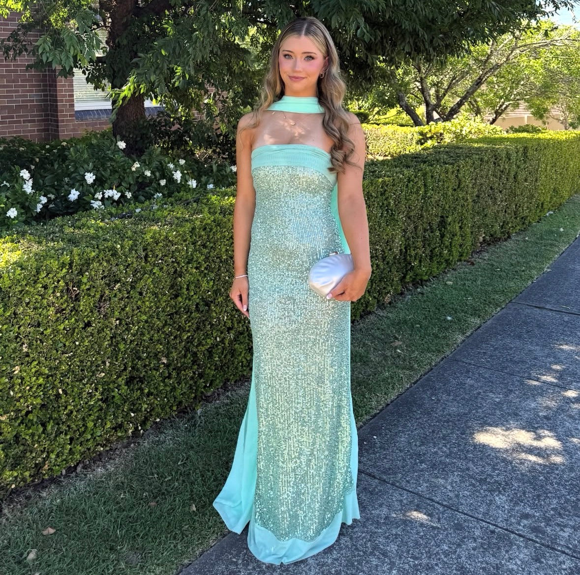 Fait Par Foutch Elizabeth Dress in Malachite