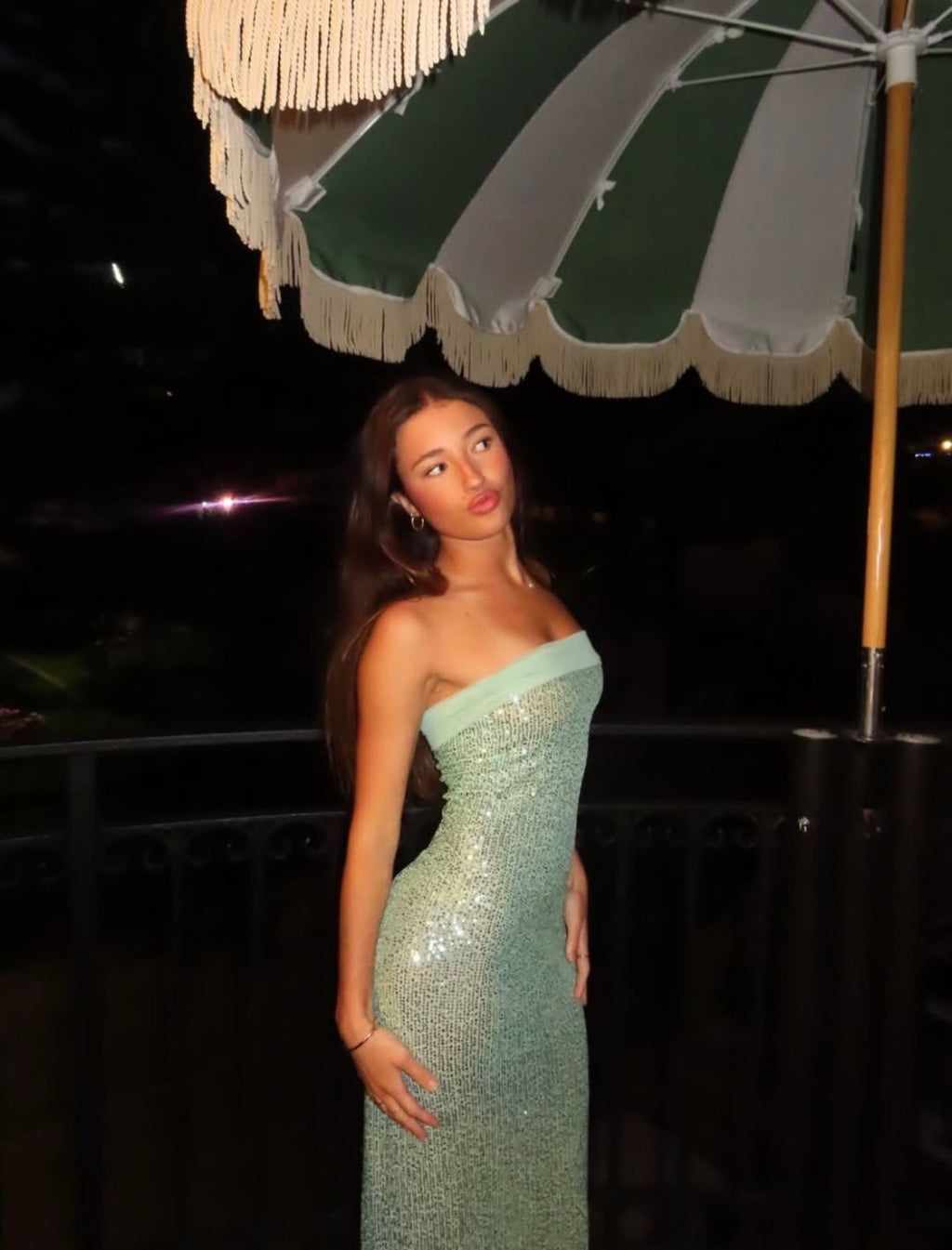 Fait Par Foutch Elizabeth Dress in Malachite