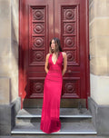 Kookai Leni Maxi dress in Red Wine