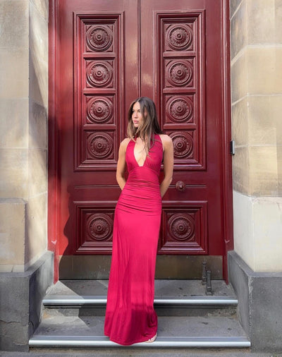 Kookai Leni Maxi - Red Wine