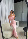 Zaliya Boutique Sierra Maxi in Baby Pink
