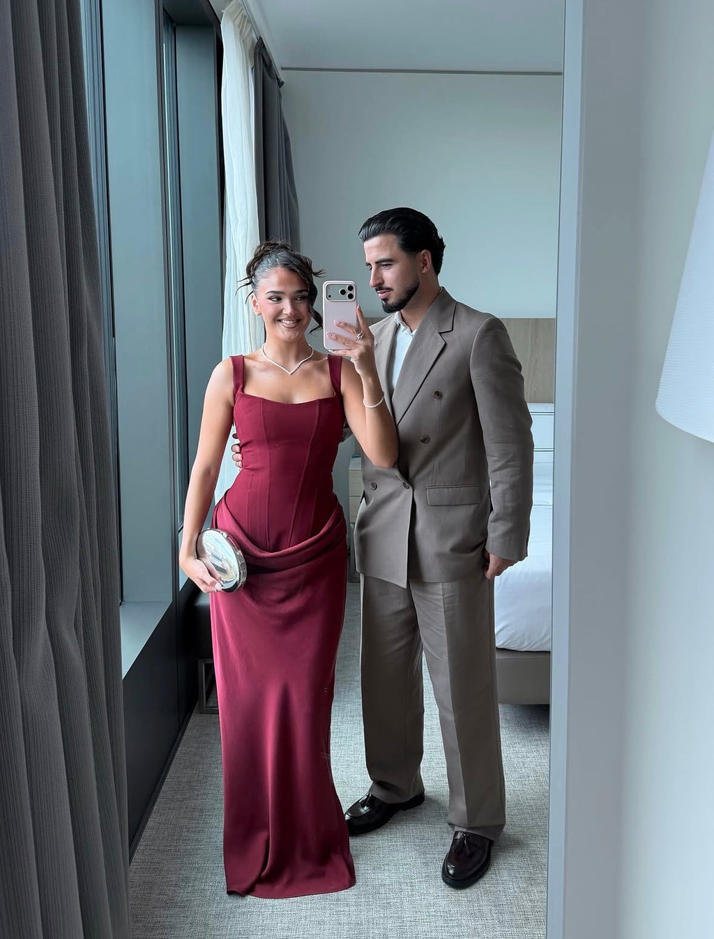 Babyboo Cornelia Maxi Dress - Burgundy