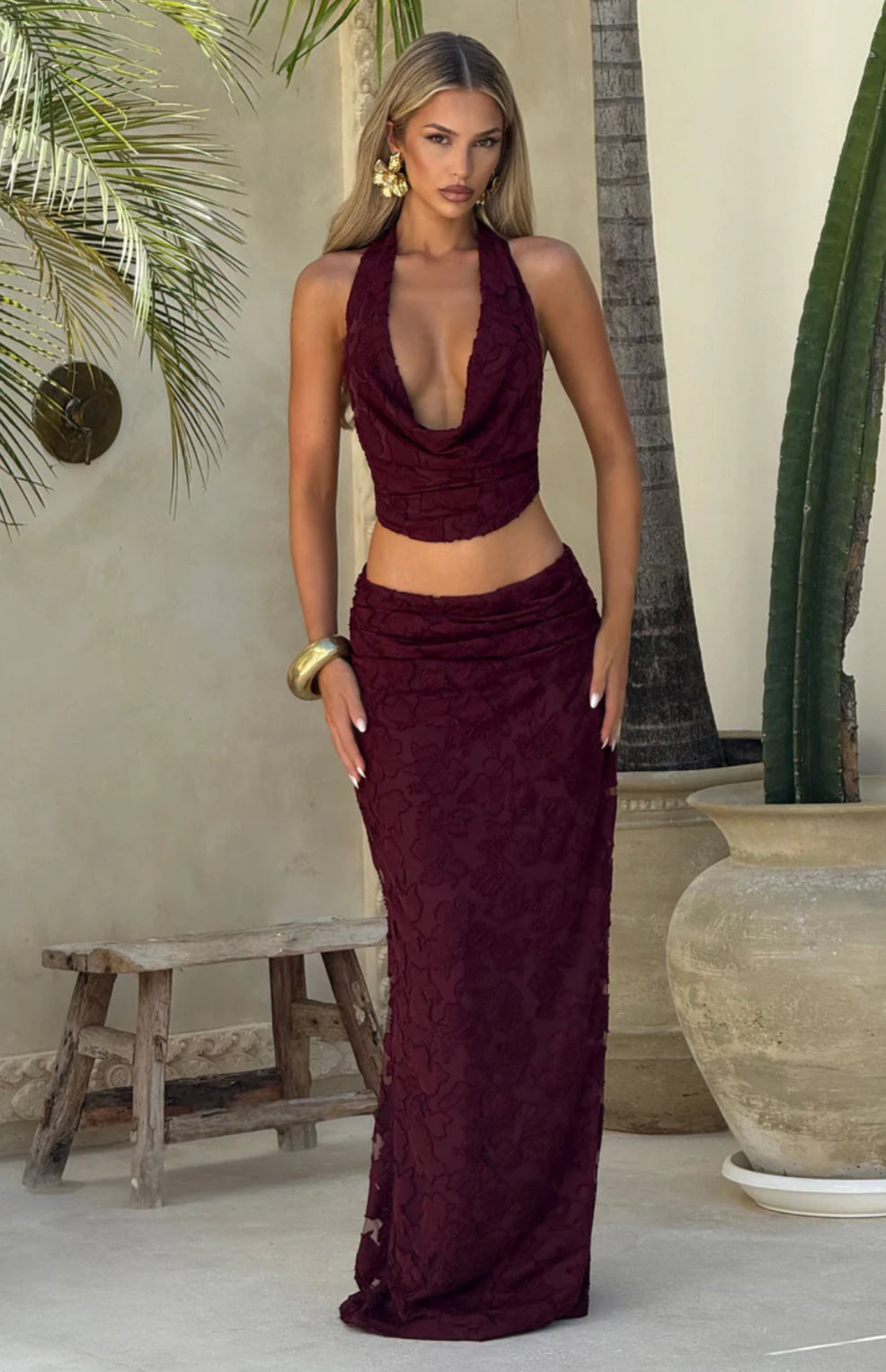 Babyboo Myra Set in Cherry