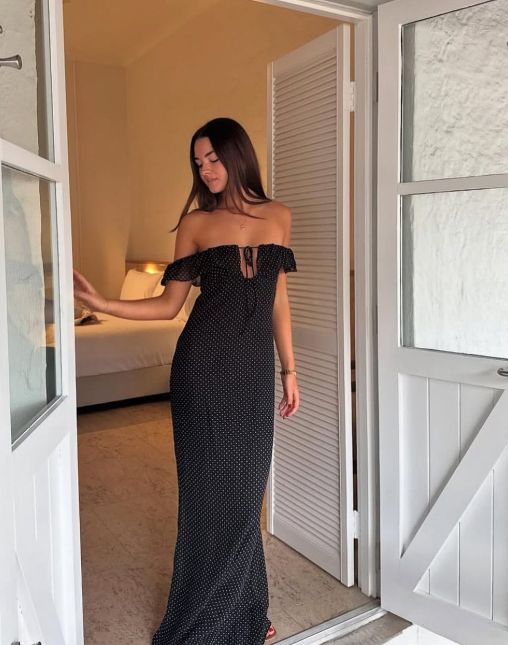Peppermayo Scarlet Cherry Maxi Dress