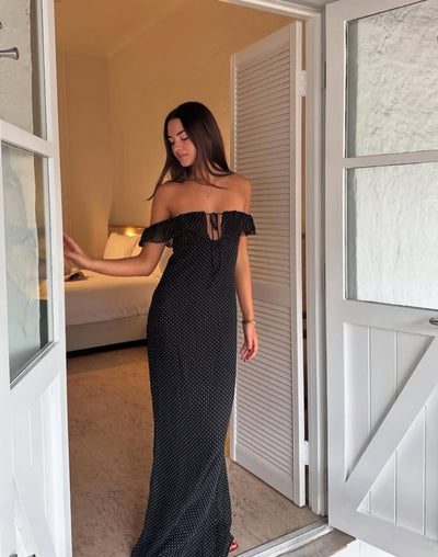Peppermayo Scarlet Cherry Maxi Dress