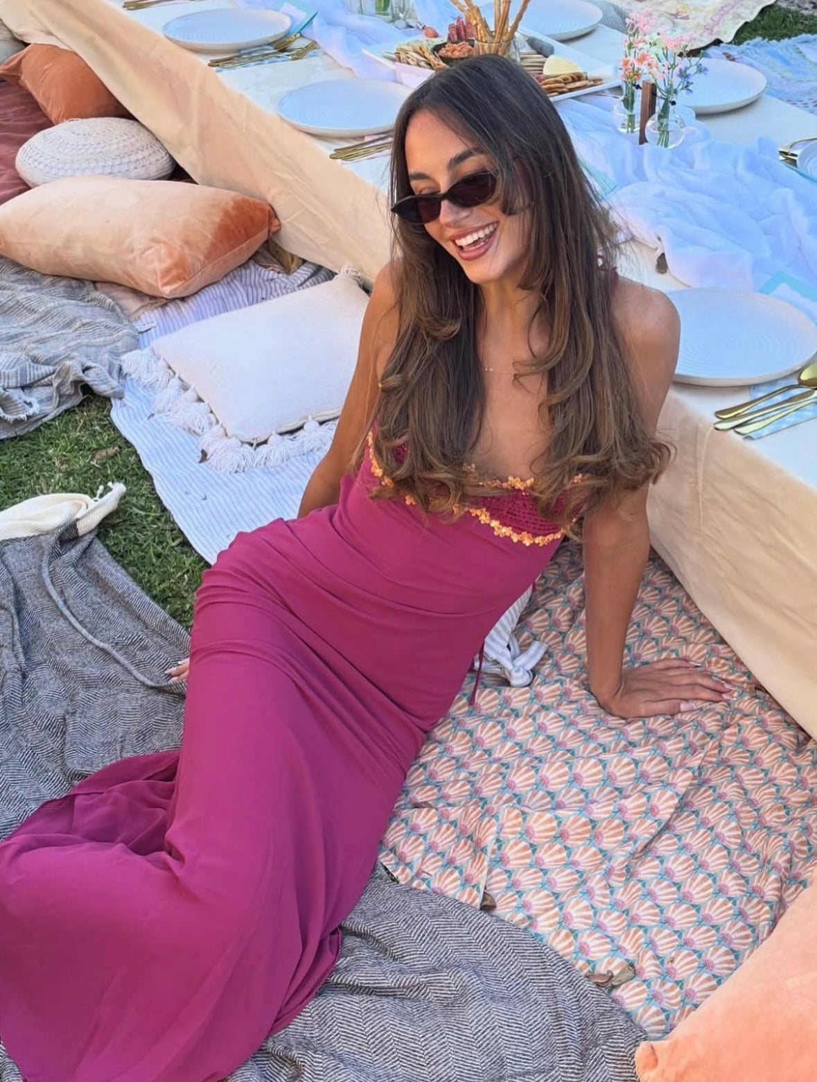 I Am Delilah Delilah Maxi in Wine