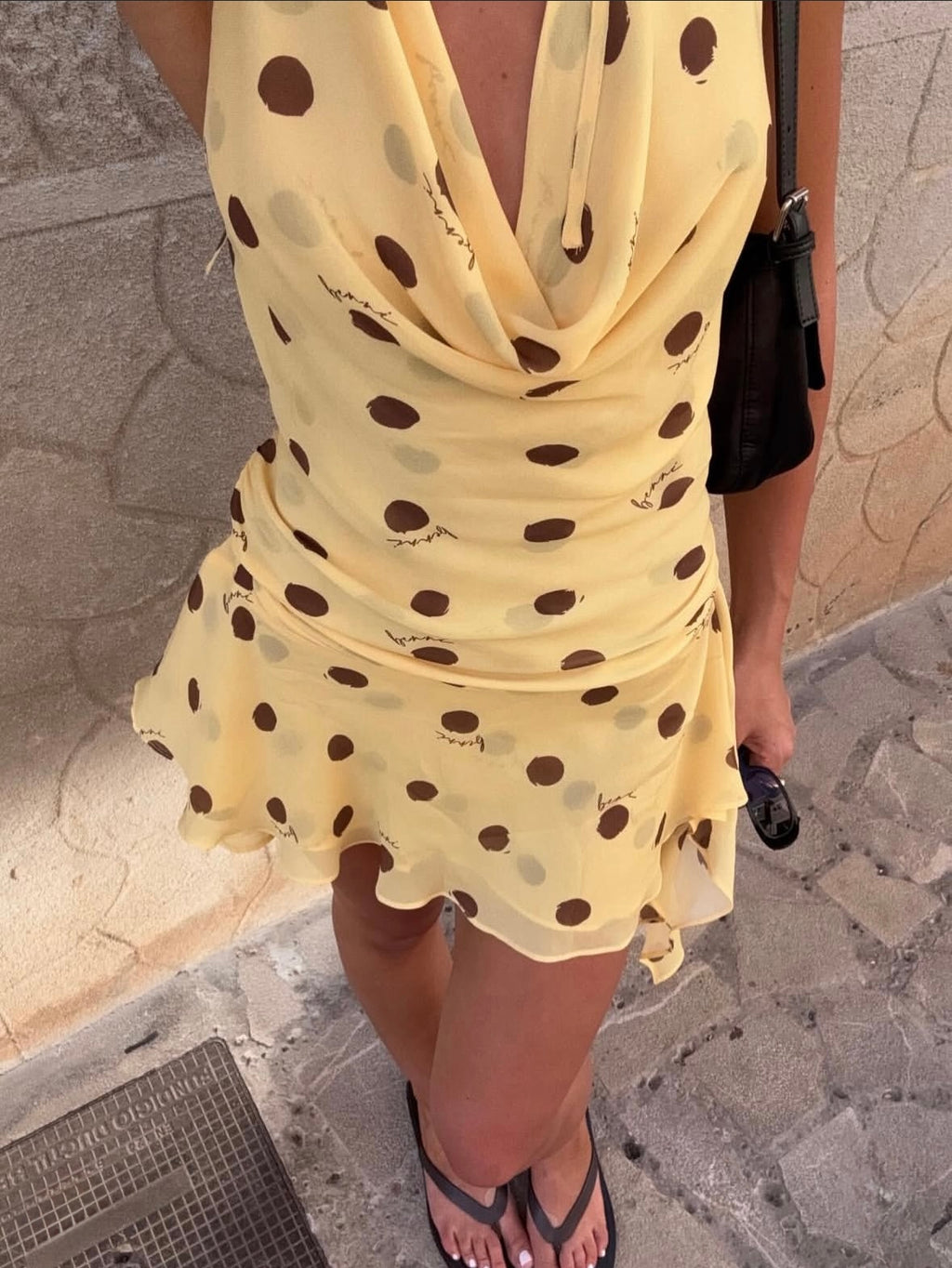 Benni Harlow Halter Mini Dress