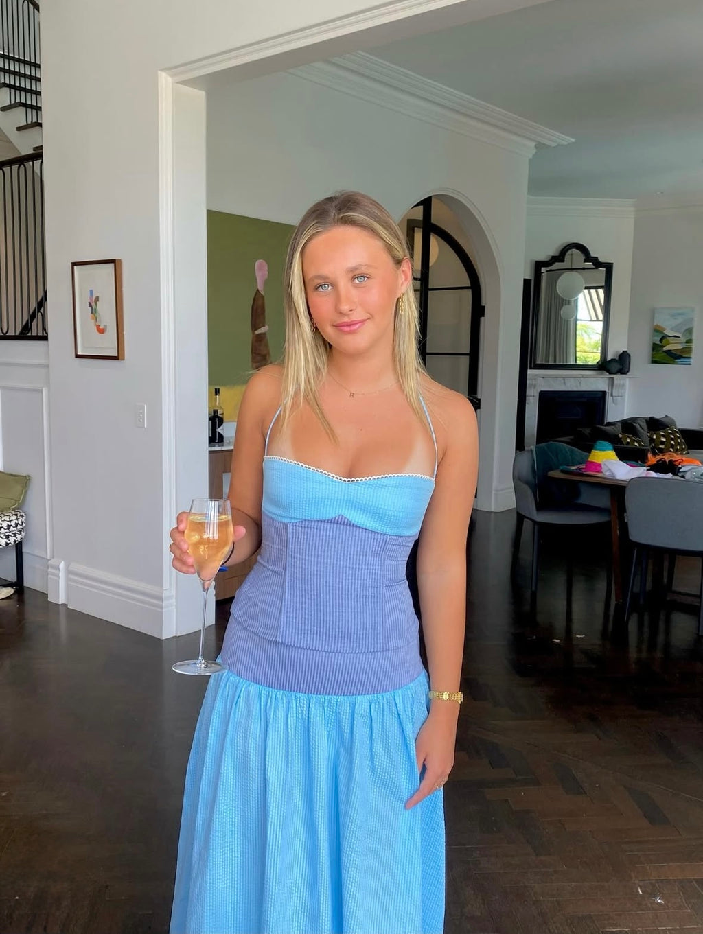 I am Delilah Adeline Set in Blue